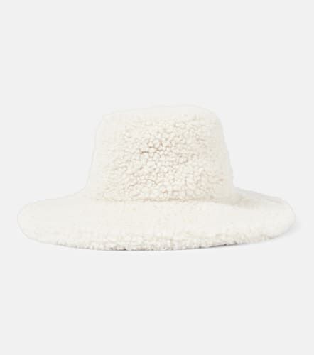 Sombrero de borrego con logo - Miu Miu - Modalova