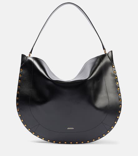 Oskan studded leather shoulder bag - Isabel Marant - Modalova