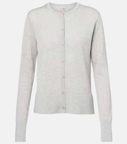 Toteme Cardigan con logo - Toteme - Modalova