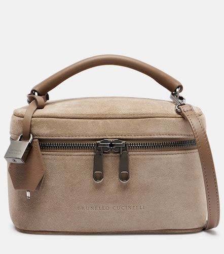Bolso Sartorial Icon Small de ante - Brunello Cucinelli - Modalova
