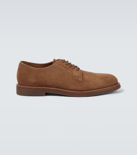 Zapatos derby de ante - Brunello Cucinelli - Modalova