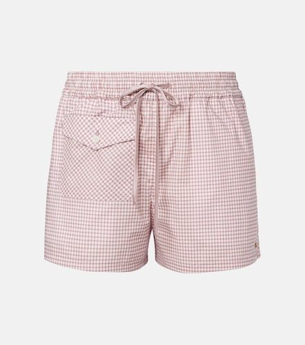 Valentino Gingham cotton shorts - Valentino - Modalova