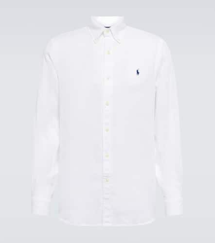 Embroidered linen shirt - Polo Ralph Lauren - Modalova