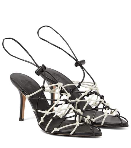 Gia 11 faux leather slingback sandals - Gia Borghini - Modalova