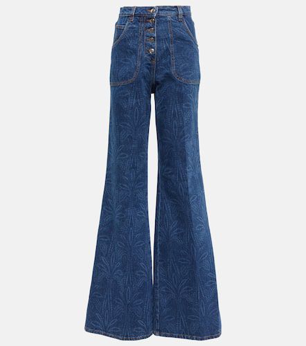 Bedruckte High-Rise Flared Jeans - Etro - Modalova