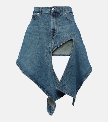 Y/Project Evergreen denim miniskirt - Y/Project - Modalova