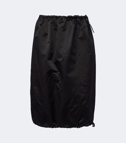 Prada Falda midi de satén de seda - Prada - Modalova