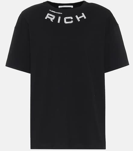 Alessandra Rich T-shirt in cotone - Alessandra Rich - Modalova