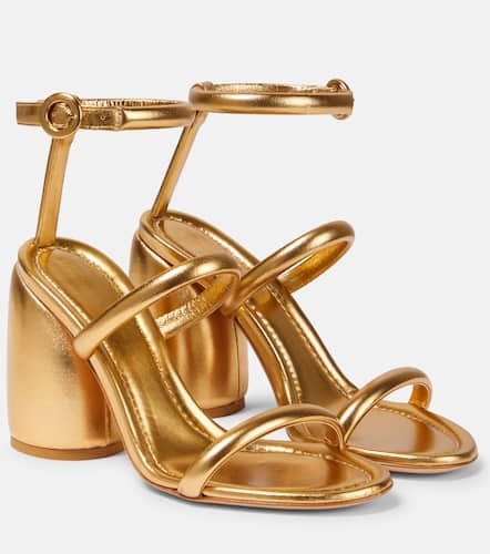 Sandalen Adrie 90 aus Metallic-Leder - Gianvito Rossi - Modalova