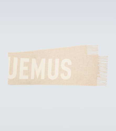 L'Écharpe fringed virgin wool scarf - Jacquemus - Modalova