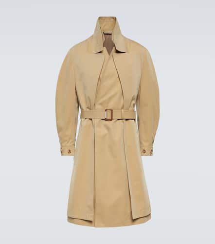 Reconstructed gabardine trench coat - Alexander McQueen - Modalova