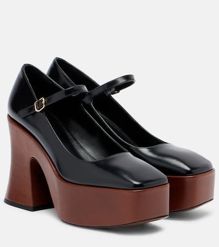 Janis patent leather Mary Jane pumps - Chloe - Modalova