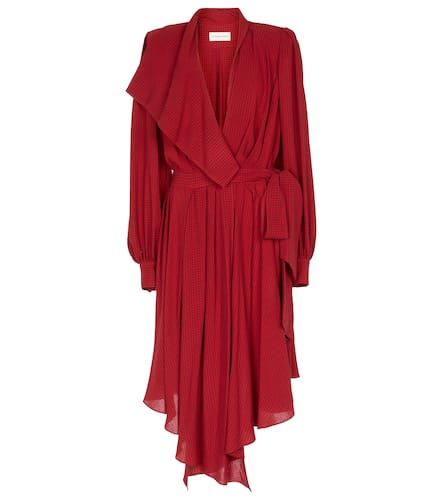 Vestido wrap a cuadros - Alexandre Vauthier - Modalova