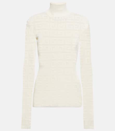 G jacquard mockneck sweater - Givenchy - Modalova