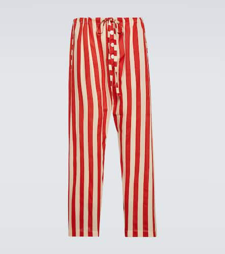 Bode Valance striped cotton pants - Bode - Modalova