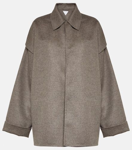 Oversized wool and cashmere coat - Bottega Veneta - Modalova