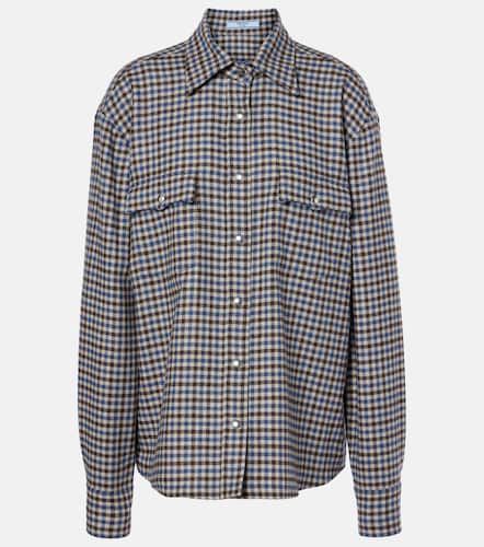 Prada Checked wool shirt - Prada - Modalova