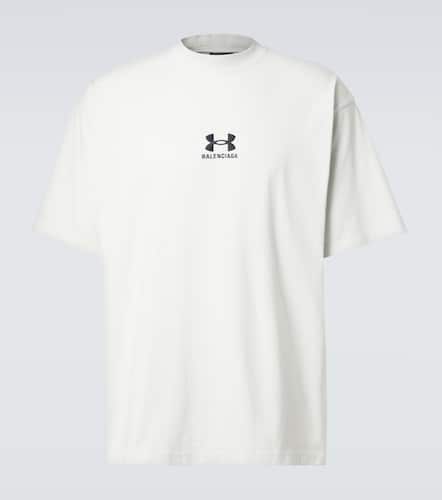 X Under Armour® T-Shirt aus Baumwoll-Jersey - Balenciaga - Modalova