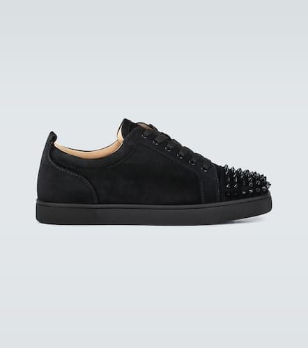 Sneakers Louis Junior Spikes aus Veloursleder - Christian Louboutin - Modalova