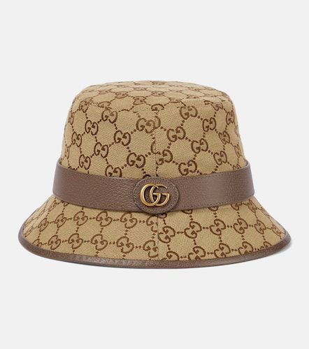 Cappello da pescatore in canvas GG - Gucci - Modalova