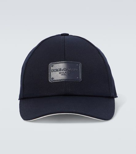 Logo cotton baseball cap - Dolce&Gabbana - Modalova