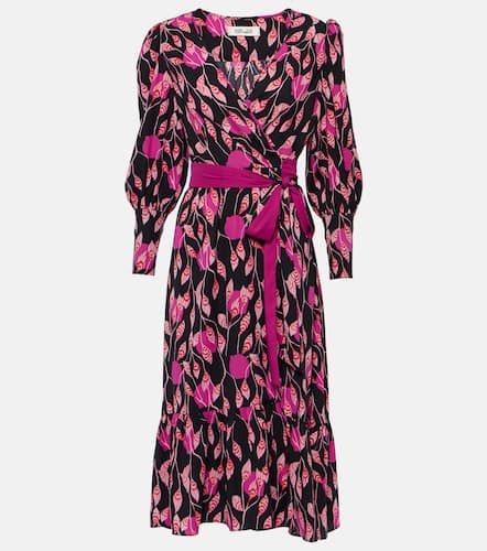 Blade printed crÃªpe wrap dress - Diane von Furstenberg - Modalova