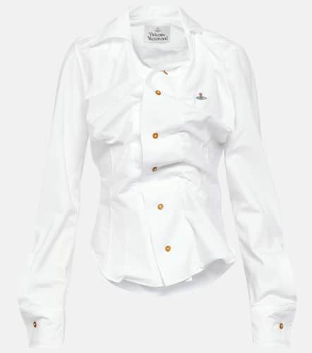 Camisa Drunken en popelín de algodón - Vivienne Westwood - Modalova