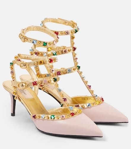 Pumps Rockstud 65 aus Leder - Valentino Garavani - Modalova