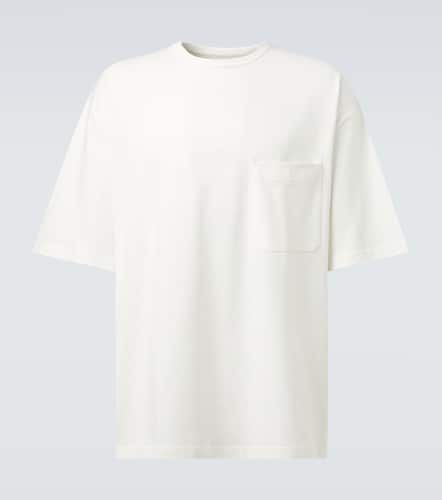 T-Shirt Boxy aus Baumwolle und Leinen - Lemaire - Modalova