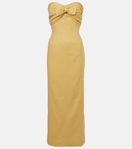 Rahel linen and cotton-blend maxi dress - Tove - Modalova