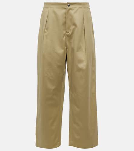 Pantalones rectos de algodón - Burberry - Modalova