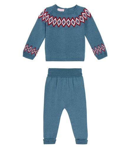 Baby - Pullover, leggings e berretto in lana - La Coqueta - Modalova