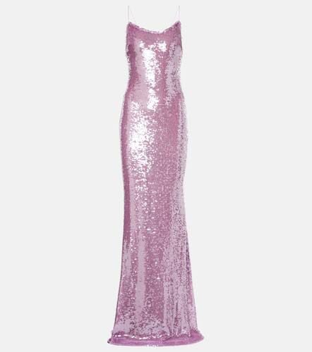 Gwyneth sequined open-back gown - The New Arrivals Ilkyaz Ozel - Modalova