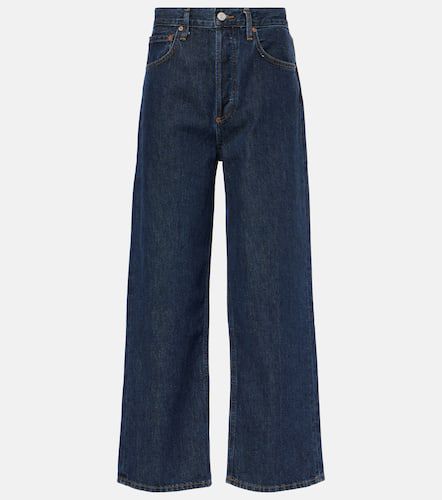 Jeans a gamba larga e vita alta Ren - Agolde - Modalova