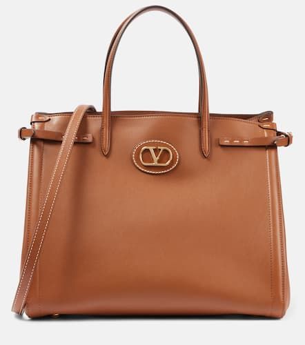 Antibes Medium leather tote bag - Valentino Garavani - Modalova