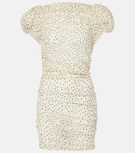 Polka-dot silk-blend minidress - Magda Butrym - Modalova