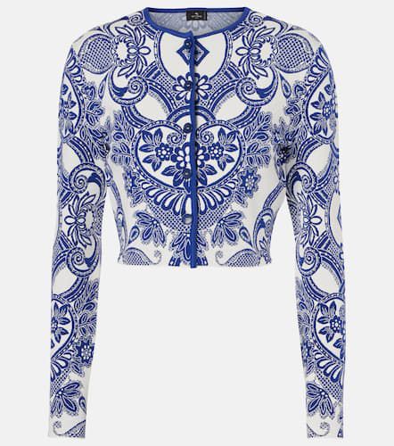 Etro Cable-knit cropped cardigan - Etro - Modalova