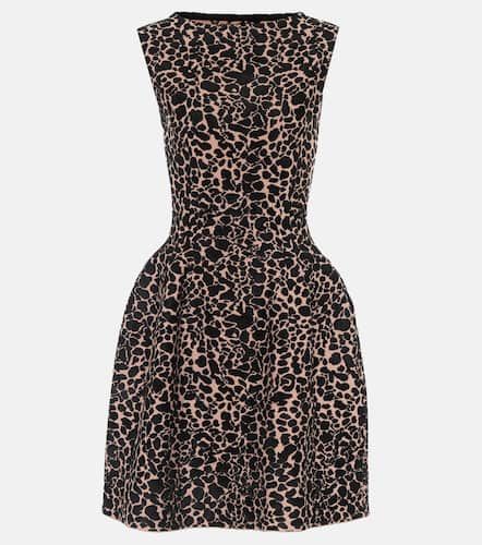 Alaïa Minikleid aus Samt-Jacquard - Alaia - Modalova