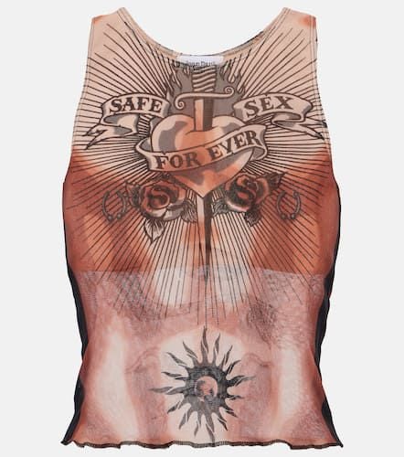 Top Tattoo Collection de tul - Jean Paul Gaultier - Modalova