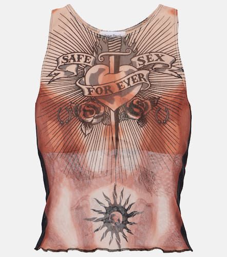 Top Tattoo Collection in tulle - Jean Paul Gaultier - Modalova