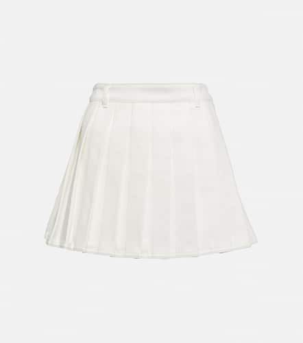Low-rise cotton denim miniskirt - Ferragamo - Modalova
