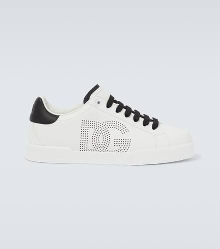 Sneakers Portofino aus Leder - Dolce&Gabbana - Modalova