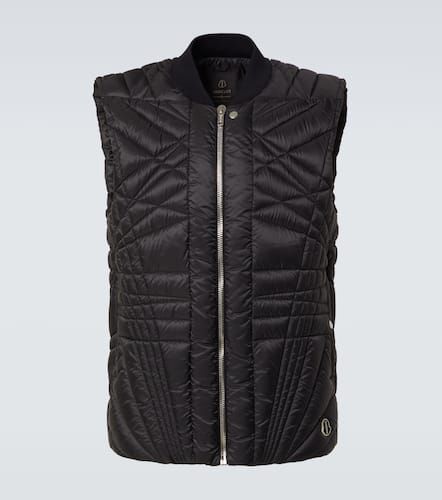 X Rick Owens chaleco de plumas Megapenta - Moncler Genius - Modalova