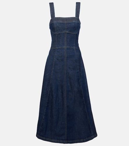 Simkhai Midikleid Cici aus Denim - Simkhai - Modalova