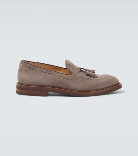 Mocasines de ante - Brunello Cucinelli - Modalova