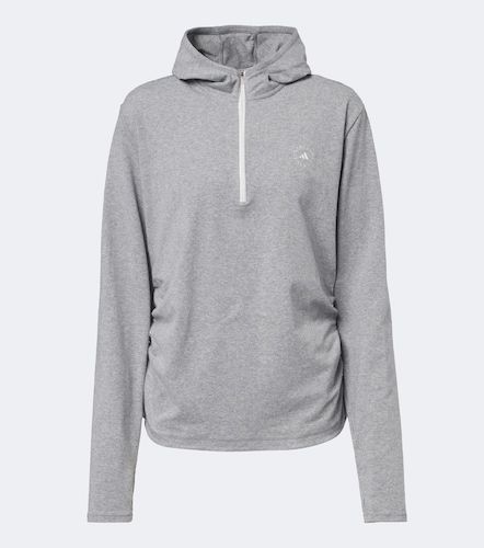 Sudadera con capucha de jersey con logo - Adidas by Stella McCartney - Modalova