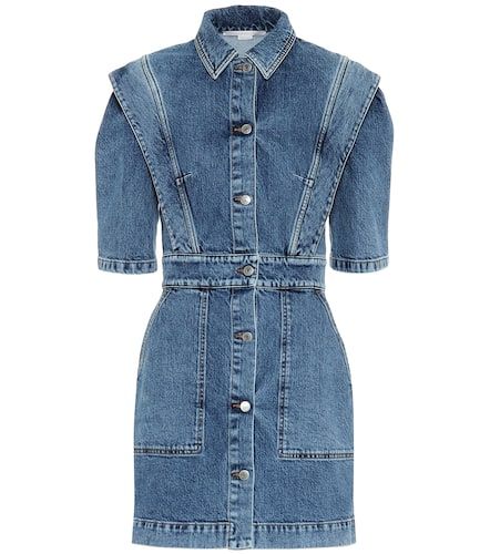 Minikleid aus Denim - Stella McCartney - Modalova