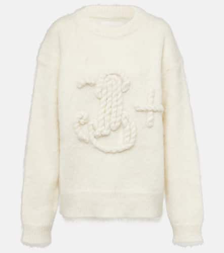 Pullover in misto mohair Monogram - Jil Sander - Modalova