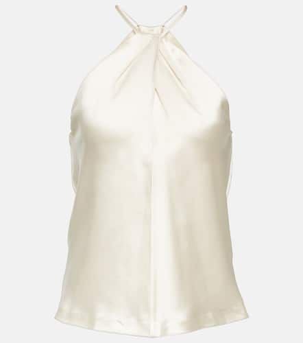 Edwige halterneck silk top - Nili Lotan - Modalova