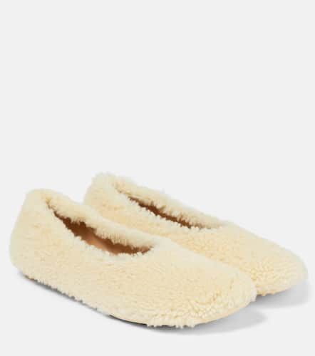 Ballerinas aus Shearling - Bottega Veneta - Modalova